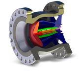 Non-Slam Nozzle Check Valve