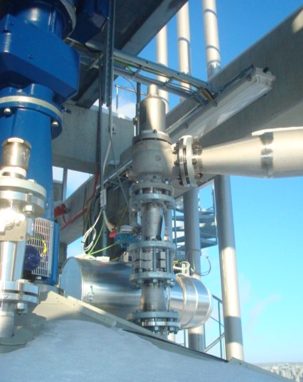 Sprängbleck och säkerhetsventil